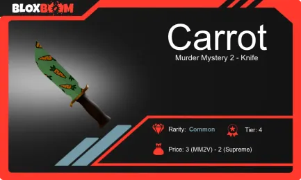 Master the Popular Carrot Knife in Roblox MM2: BloxBoom's Pro Tips!