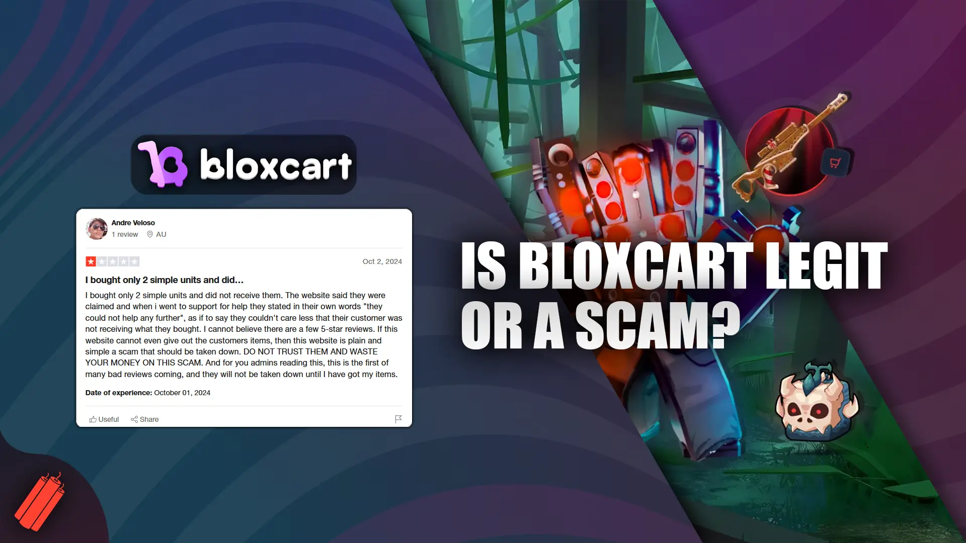 Is Bloxcart Legit or a Scam?