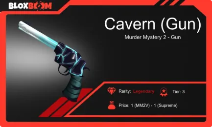 Buy the Cavern Gun MM2: Get Yours Now at Bloxboom.com
