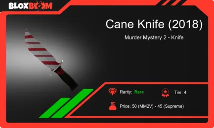 Cane Knife (2018): A Rare and Festive Weapon in MM2