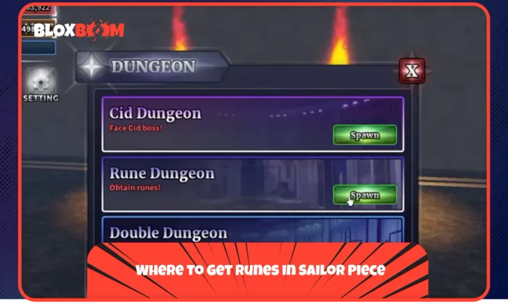 Where to Get Runes in Sailor Piece
