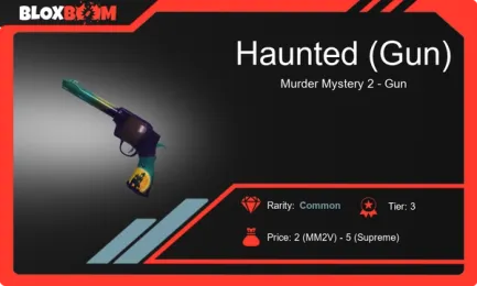 Haunted Gun in MM2 - Seriously, Itโs Awesome