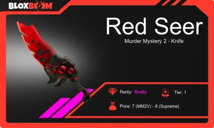 Red Seer: A Godly Knife in ROBLOX Murder Mystery 2