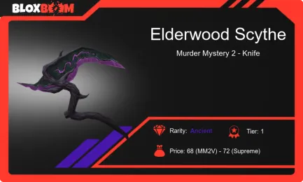 What's the Elderwood Scythe in MM2?