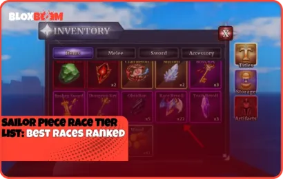Sailor Piece Race Tier List: Best Races Ranked (2026)