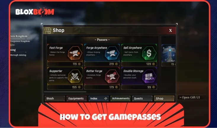 How to Get Gamepasses