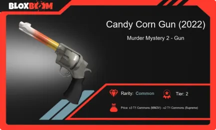 Why the Candy Corn Gun 2022 MM2 Is a Must-Have! Buy it at Bloxboom