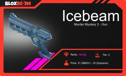Icebeam MM2: Buy Yours Fast on Bloxboom.com - Cheap & Fast