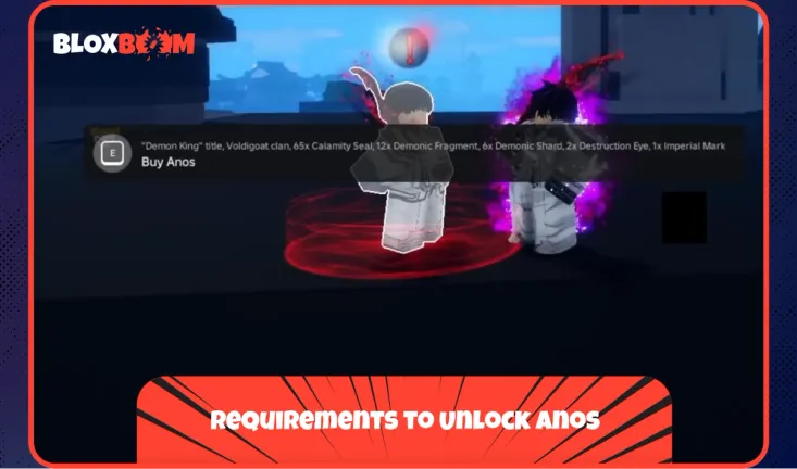 Requirements to Unlock Anos