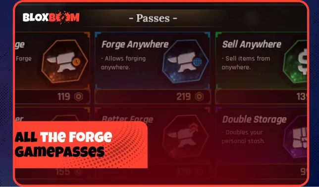 All the Forge Gamepasses (2026)