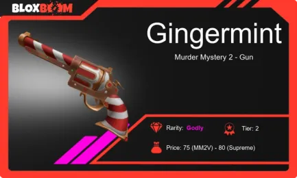 Gingermint MM2: A Godly Gun that You Must Buy on Bloxboom!