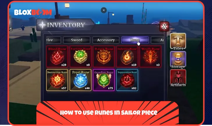 How to Use Runes in Sailor Piece