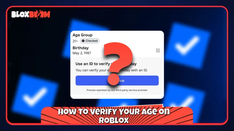 How to Verify Your Age on Roblox