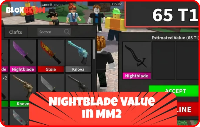 Nightblade Value in MM2 (2026)