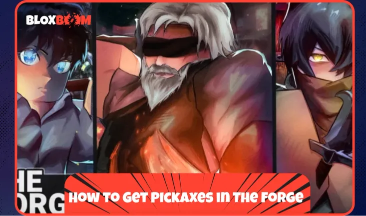 How to Get Pickaxes in The Forge