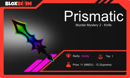 Godly Prismatic Knife Revealed! Dominate Roblox MM2 Now!