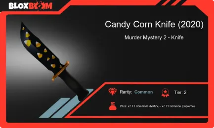 MM2 Candy Corn Knife (2020) - An Halloween Icon Revealed