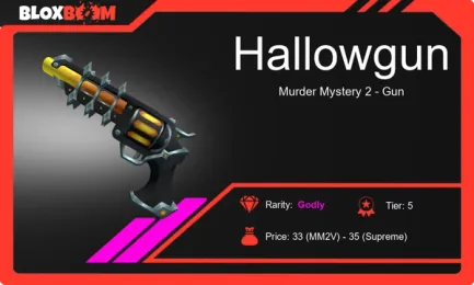 Get the Hallowgun MM2: Your New Favorite Weapon on Bloxboom!