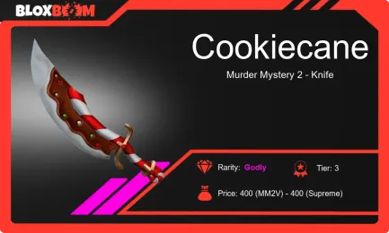 Gear Up for Glory: Cookiecane in MM2 - Unleash the Gaming Power on Roblox!