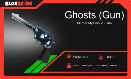Ghosts Gun MM2: Get Yours on Bloxboom.com