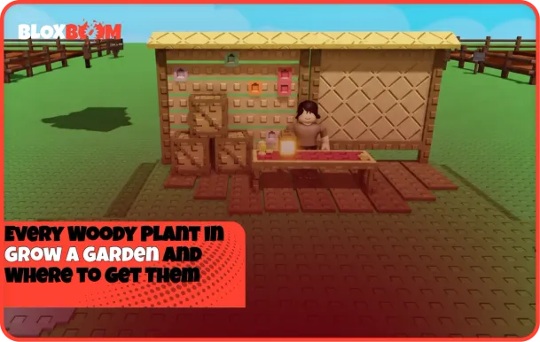 Every Woody Plant in Grow a Garden and Where to Get Them