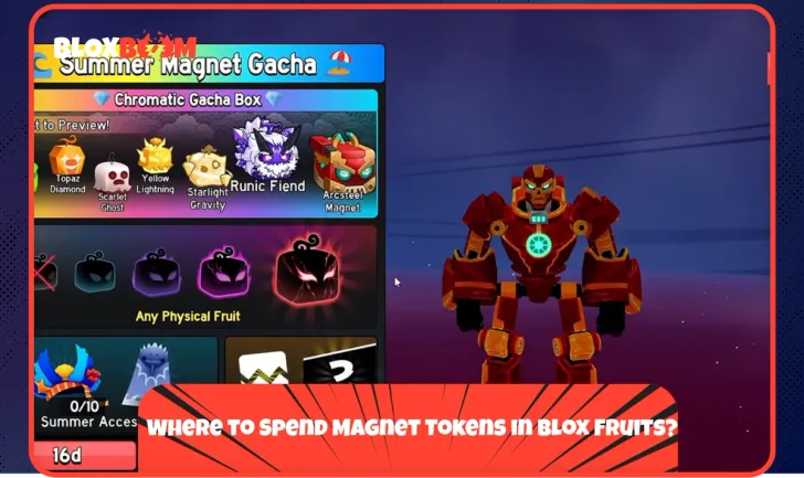 Where to Spend Magnet Tokens in Blox Fruits?