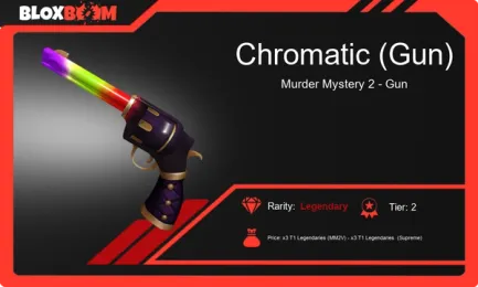 Want to Win Big in MM2? Check Out the Chromatic Gun MM2!