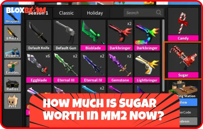 How Much Is Sugar Worth in MM2 Right Now?