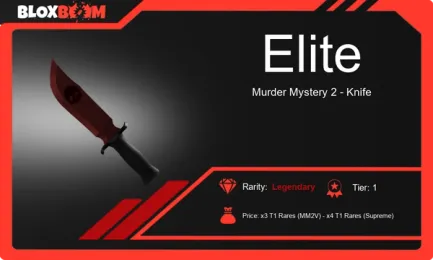 MM2 Elite Knife: How to Snag This Legendary Weapon in Roblox Murder Mystery 2