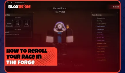 How to Reroll Your Race in The Forge