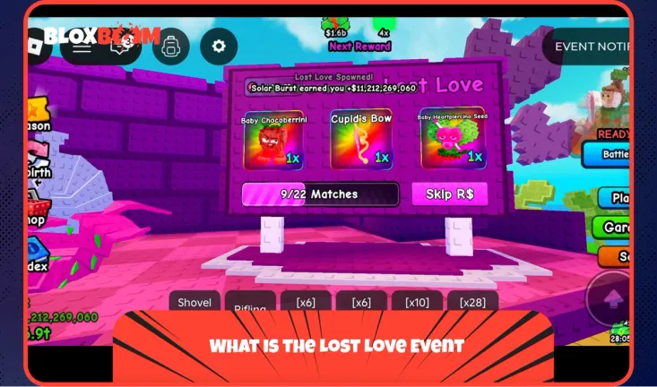 What is the Lost Love Event