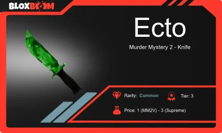 Ecto Knife in MM2: Snag This Ghostly Gem - Valuable Trading Tips!
