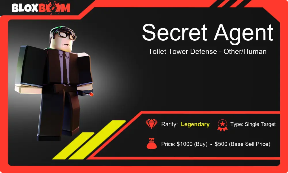 Reveal the Secret Agent in Toilet Tower Defense (TTD)