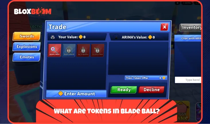 what are tokens in blade ball