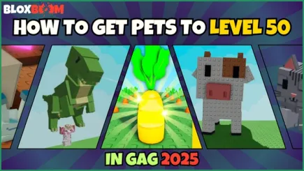 How to Get Pets to Level 50 Fast in Grow a Garden 2025