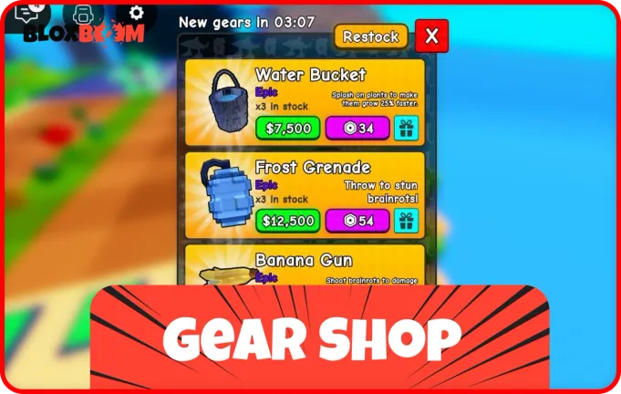 Gear Shop
