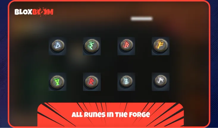 All Runes in The Forge