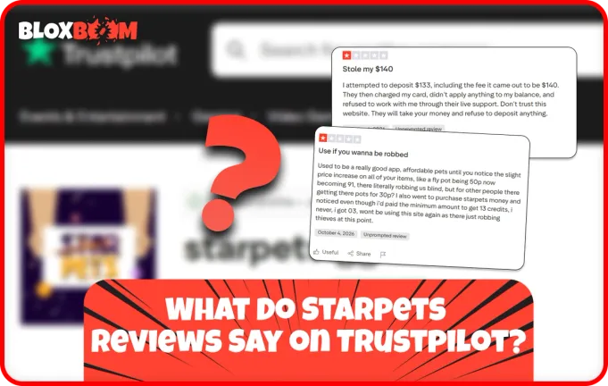 What Do Starpets Reviews Say on Trustpilot