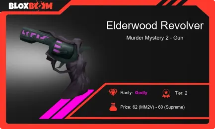 Elderwood Revolver MM2: The Most Underrated Weapon in Murder Mystery 2