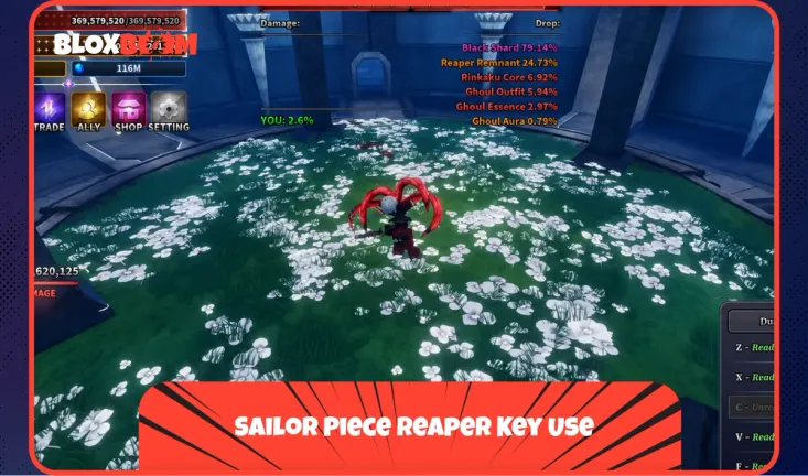 Sailor Piece Reaper Key Use