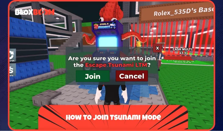 how to join tsunami mode