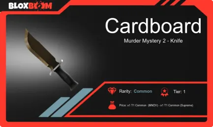 In-Depth Guide to MM2's Popular Cardboard Knife!