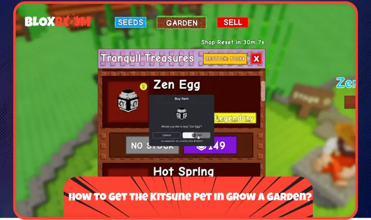 How to Get the Kitsune Pet in Grow a Garden?