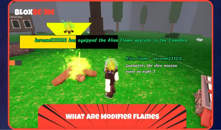 whar are modifier flames