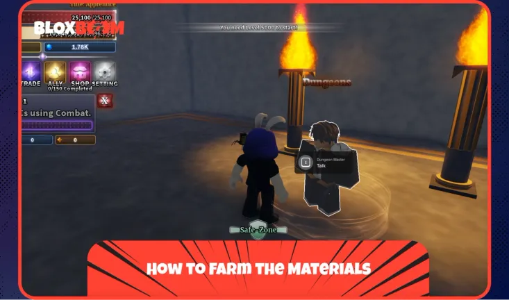 How to Farm the Materials