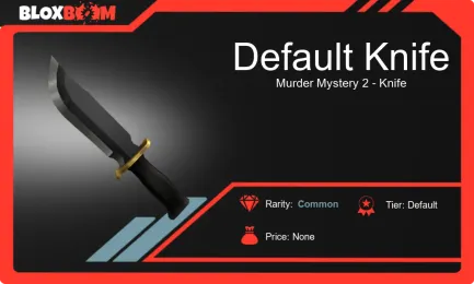 Everything About Roblox Mystery Murder 2's Default Knife!