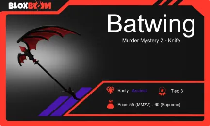 Batwing MM2: Complete 2025 Guide to the Most Valuable Ancient Knife