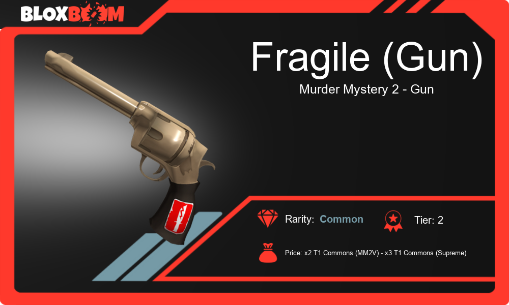 Why Everyone's Talking About the Fragile Gun in MM2!