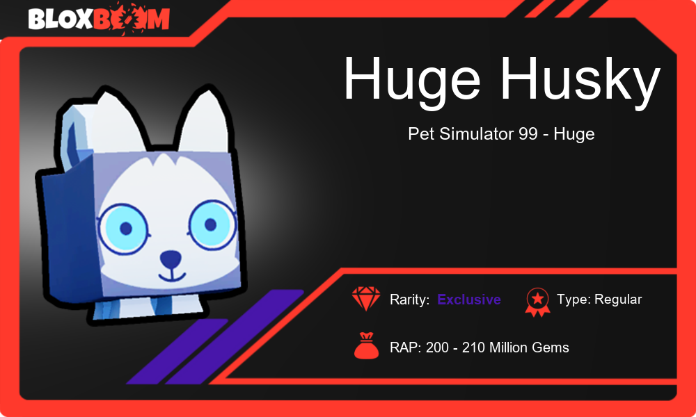 Pet Simulator 99's Cool New Pet: Huge Husky