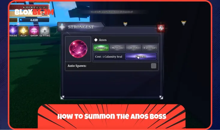 How to Summon the Anos Boss in Sailor Piece